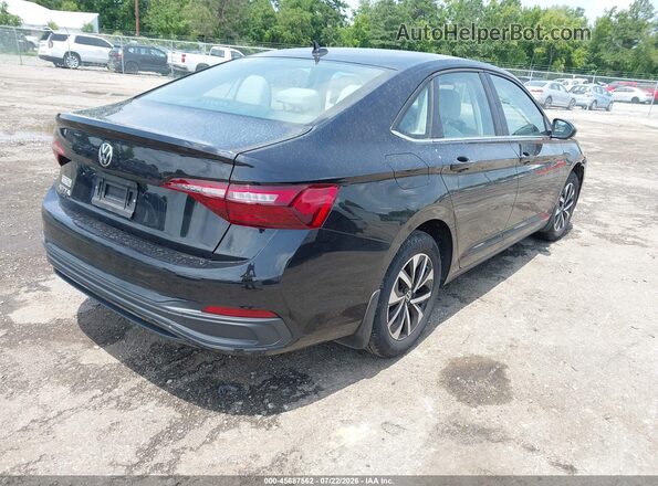 3VW5M7BU0RM061424 2024 VOLKSWAGEN JETTA Black Tył prawy