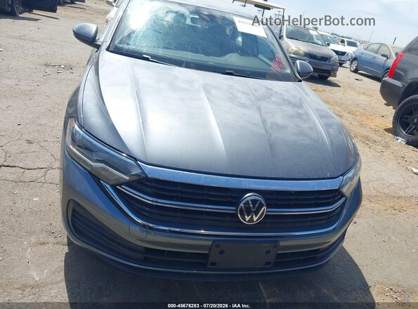 3VW5M7BU1RM083271 2024 VOLKSWAGEN JETTA Серый Вид задней части салона