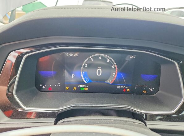 3VW5M7BU2RM012497 2024 VOLKSWAGEN JETTA Charcoal Instrument cluster view