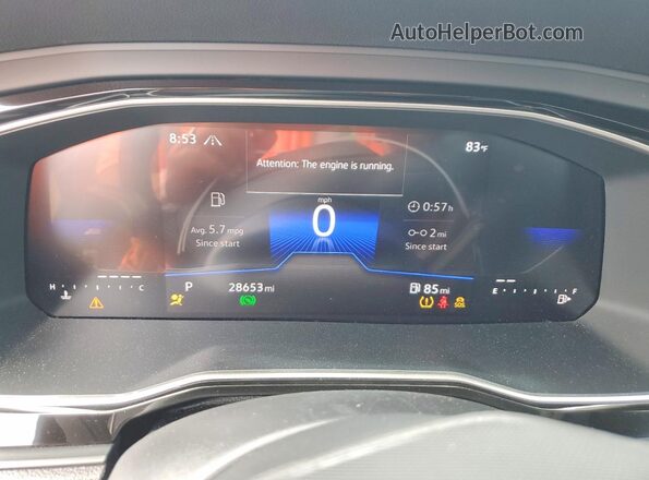 3VW5M7BU2RM089242 2024 VOLKSWAGEN JETTA Серый Вид щитка приборов