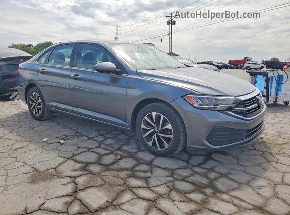 3VW5M7BU2RM089242 2024 VOLKSWAGEN JETTA Серый Передняя правая четверть