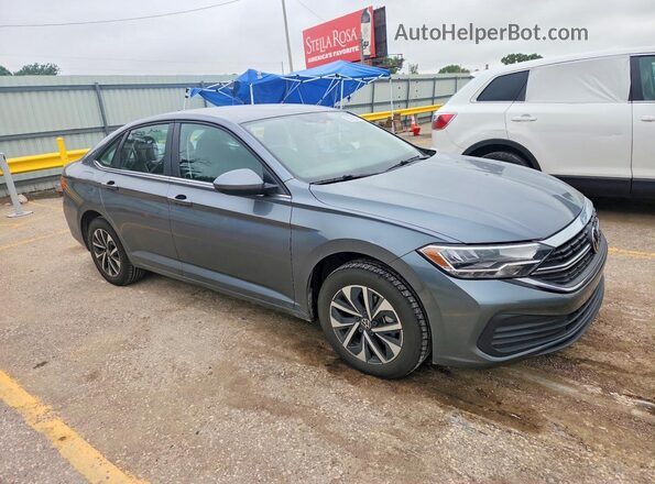 3VW5M7BU4PM052237 2023 VOLKSWAGEN JETTA Gray Delantero derecho