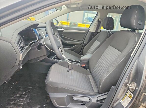 3VW5M7BU4PM052237 2023 VOLKSWAGEN JETTA Gray Vista interior delantera