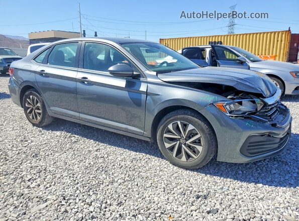 3VW5M7BU7RM026833 2024 VOLKSWAGEN JETTA Gray Front right