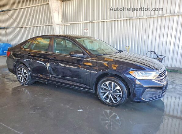 3VW5M7BU7RM078902 2024 VOLKSWAGEN JETTA Black Delantero derecho