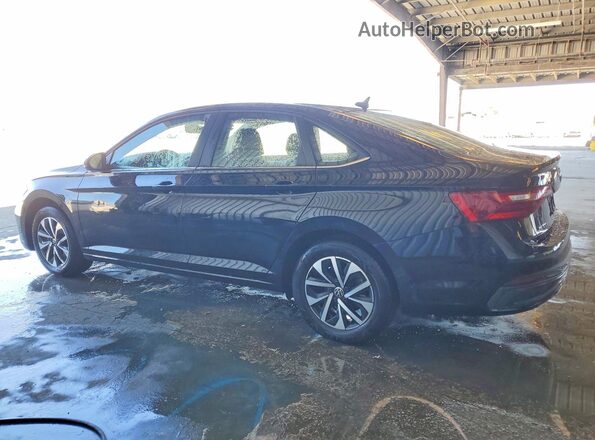 3VW5M7BU7RM078902 2024 VOLKSWAGEN JETTA Black Trasero izquierdo