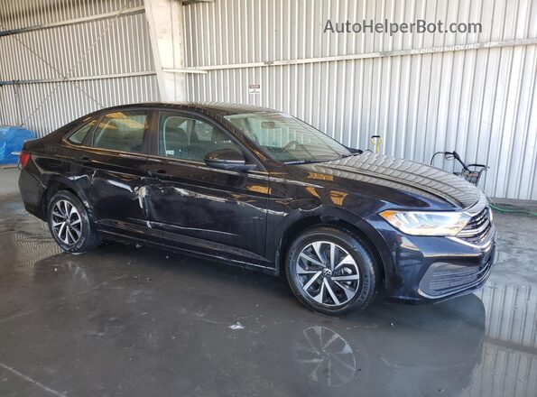 3VW5M7BU7RM078902 2024 VOLKSWAGEN JETTA Black Vista interior de 360 grados