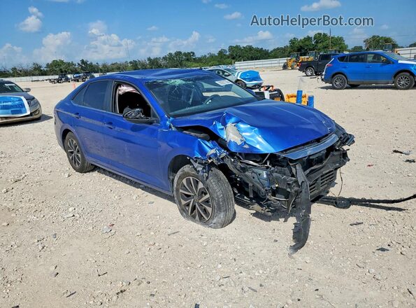 3VW5M7BU8PM028877 2023 VOLKSWAGEN JETTA Blue Առջևի աջ