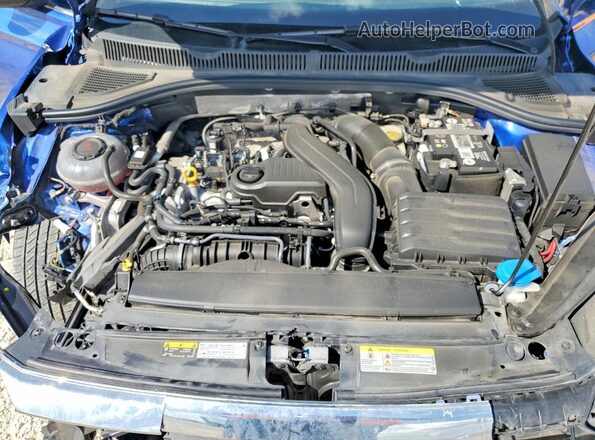 3VW5M7BU8PM028877 2023 VOLKSWAGEN JETTA Blue Սալոնի հետևի տեսք