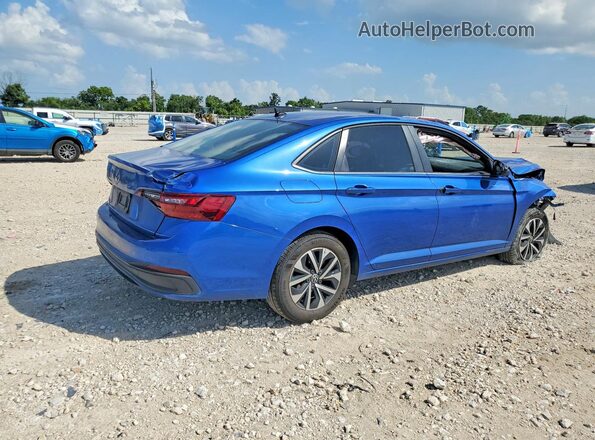 3VW5M7BU8PM028877 2023 VOLKSWAGEN JETTA Blue Հետևի աջ