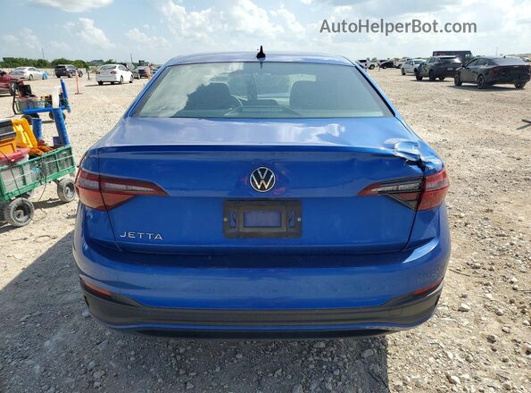 3VW5M7BU8PM028877 2023 VOLKSWAGEN JETTA Blue Հետևի տեսք