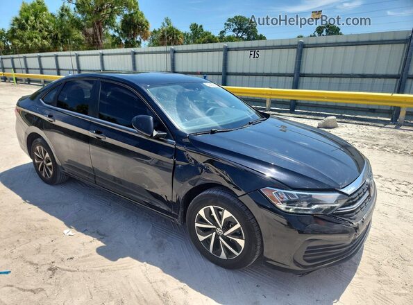3VW5M7BU8PM045176 2023 VOLKSWAGEN JETTA Blue Передня права чверть