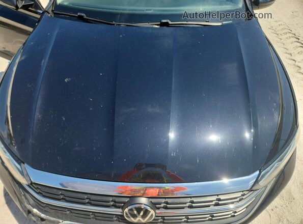 3VW5M7BU8PM045176 2023 VOLKSWAGEN JETTA Blue Вид задньої частини салону