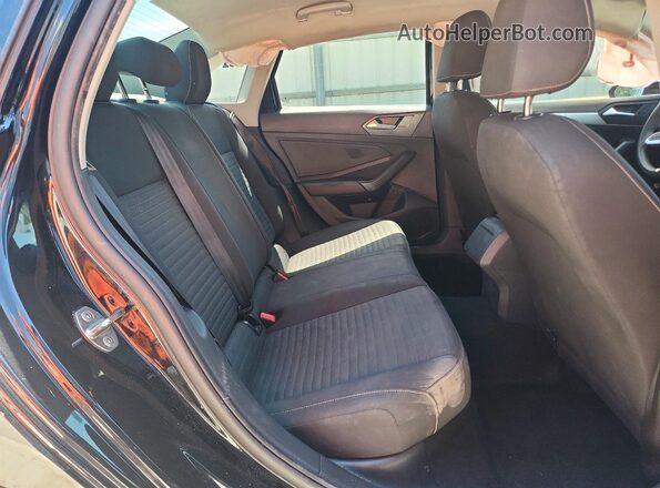 3VW5M7BU8PM045176 2023 VOLKSWAGEN JETTA Blue Вид задніх сидінь