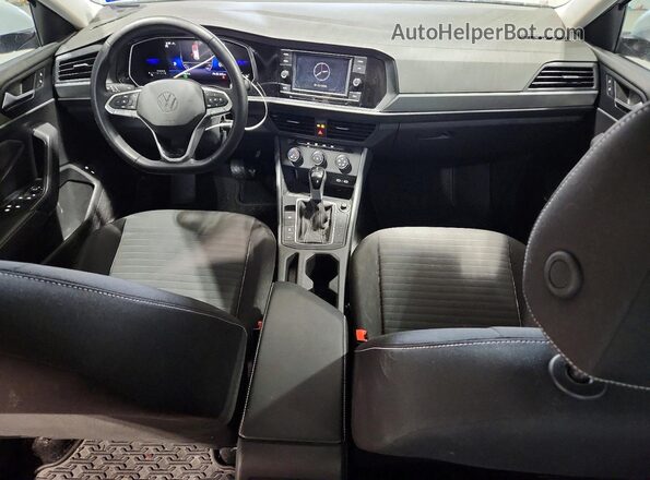 3VW5M7BU8RM095840 2024 VOLKSWAGEN JETTA White Առջևի վահանակի տեսք
