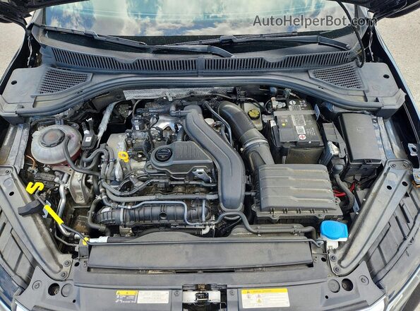 3VW5M7BU9PM005589 2023 VOLKSWAGEN JETTA Black უკანა სალონის ხედი