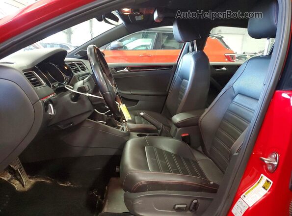 3VW5T7AJ7HM357646 2017 VOLKSWAGEN JETTA Red Սալոնի դիմացի տեսք