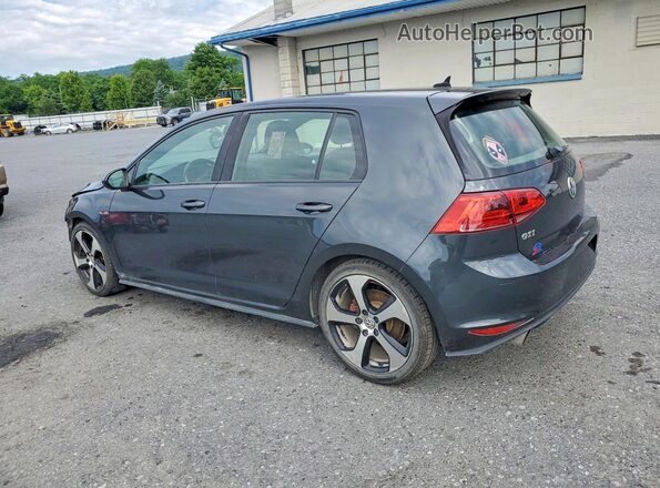 3VW5T7AU0GM067449 2016 VOLKSWAGEN GOLF Серый Задняя левая четверть