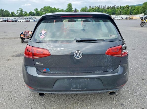 3VW5T7AU0GM067449 2016 VOLKSWAGEN GOLF Серый Вид сзади