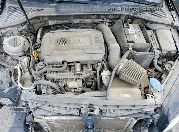 3VW5T7AU0GM067449 2016 VOLKSWAGEN GOLF Серый Вид задней части салона