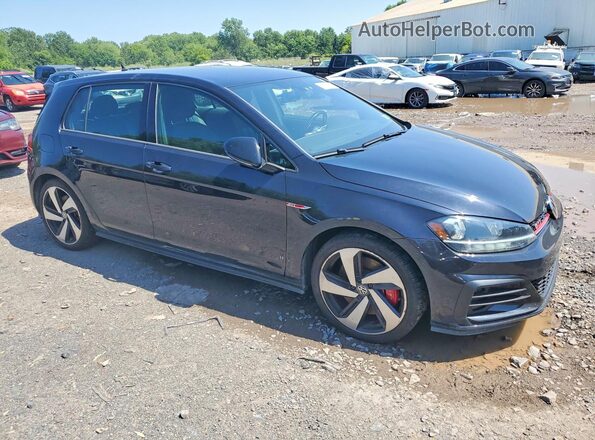 3VW5T7AU2LM013306 2020 VOLKSWAGEN GTI Black Front right