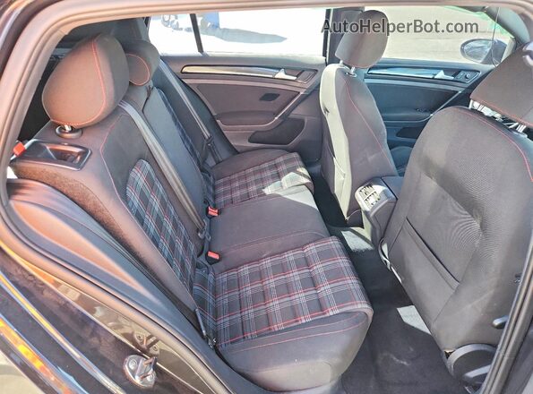3VW5T7AU3HM010888 2017 VOLKSWAGEN GTI Gray Вид задніх сидінь