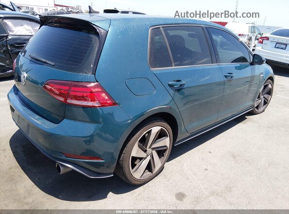 3VW5T7AU5KM011399 2019 VOLKSWAGEN GOLF Green Tył prawy