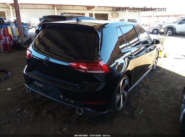 3VW5T7AU6LM013759 2020 VOLKSWAGEN GOLF Black Rear right