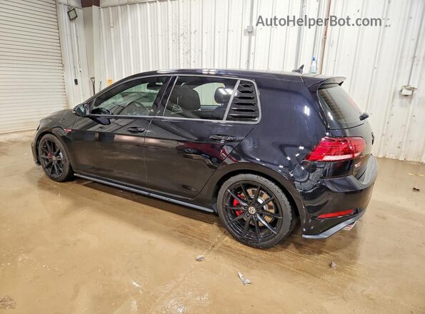 3VW5T7AU7LM005377 2020 VOLKSWAGEN GTI Black Հետևի ձախ
