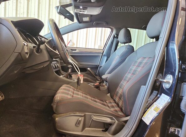 3VW5T7AU7LM005377 2020 VOLKSWAGEN GTI Black Սալոնի դիմացի տեսք