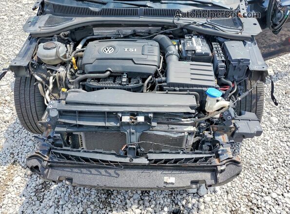 3VW5T7BU4KM191411 2019 VOLKSWAGEN JETTA Black უკანა სალონის ხედი