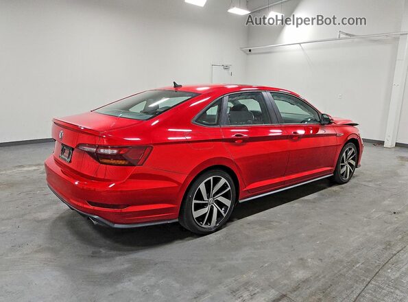 3VW5T7BU5KM196035 2019 VOLKSWAGEN JETTA Red Tył prawy