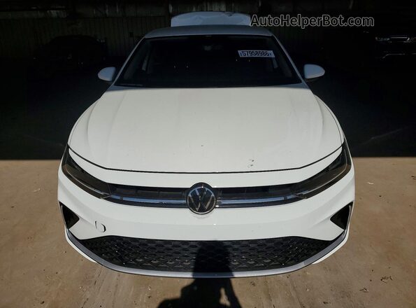 3VW5W7BU4TM040979 2026 VOLKSWAGEN JETTA White Vista frontal