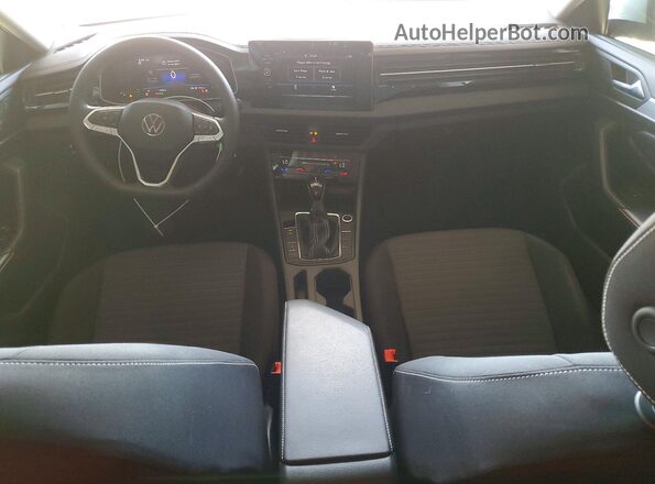 3VW5W7BU4TM040979 2026 VOLKSWAGEN JETTA White Vista del salpicadero