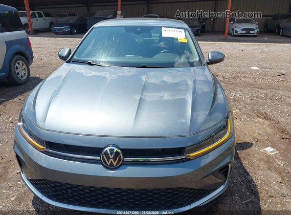 3VW5X7BU3SM033453 2025 VOLKSWAGEN JETTA Black Widok z przodu