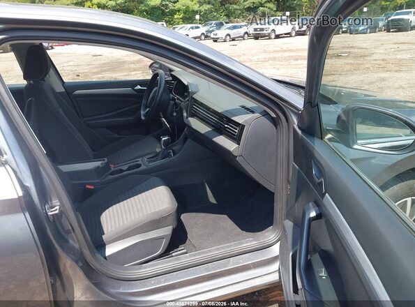 3VW5X7BU3SM033453 2025 VOLKSWAGEN JETTA Black Widok wnętrza z przodu