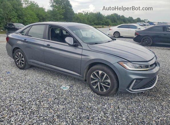3VW5X7BU5SM108699 2025 VOLKSWAGEN JETTA Gray Przód prawy