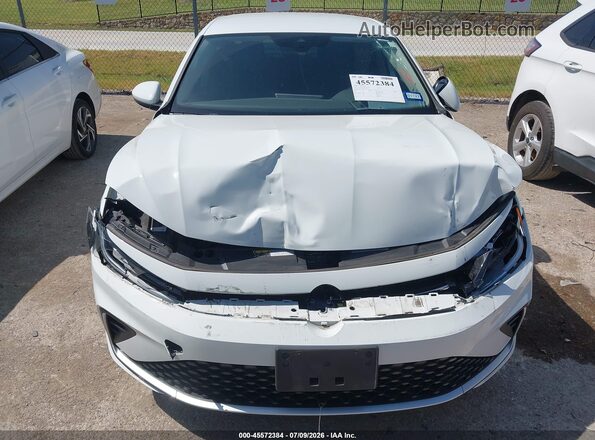 3VW5X7BU7SM045878 2025 VOLKSWAGEN JETTA White ხელსაწყოთა პანელის ხედი