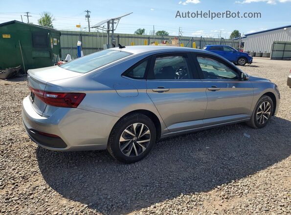 3VW5X7BUXSM006900 2025 VOLKSWAGEN JETTA Серебряный Задняя правая четверть