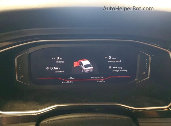3VW6T7BU0MM094486 2021 VOLKSWAGEN JETTA Black Instrument cluster view