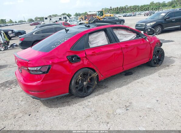 3VW6T7BU1MM074490 2021 VOLKSWAGEN JETTA Красный Задняя правая четверть