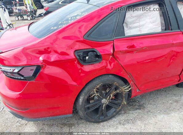 3VW6T7BU1MM074490 2021 VOLKSWAGEN JETTA Красный Вид спереди