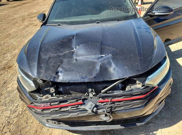 3VW6T7BU3KM190609 2019 VOLKSWAGEN JETTA Black უკანა სალონის ხედი