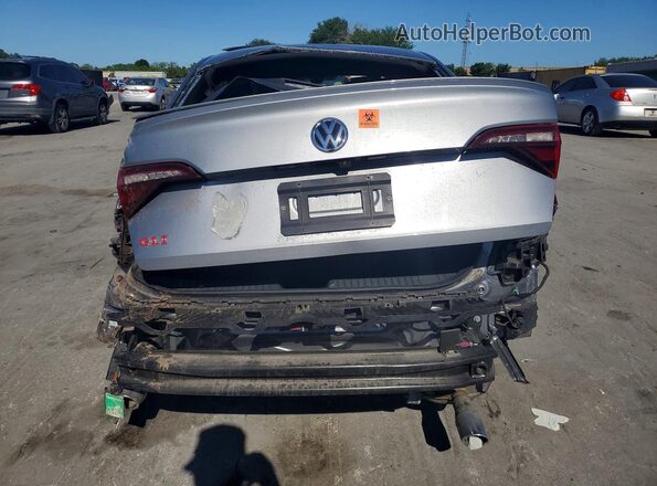 3VW6T7BU6MM070483 2021 VOLKSWAGEN JETTA Silver Rear view