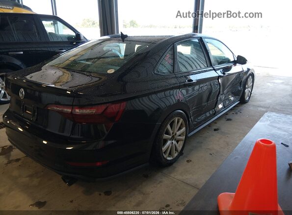 3VW6T7BUXMM021383 2021 VOLKSWAGEN JETTA Черный Задняя правая четверть