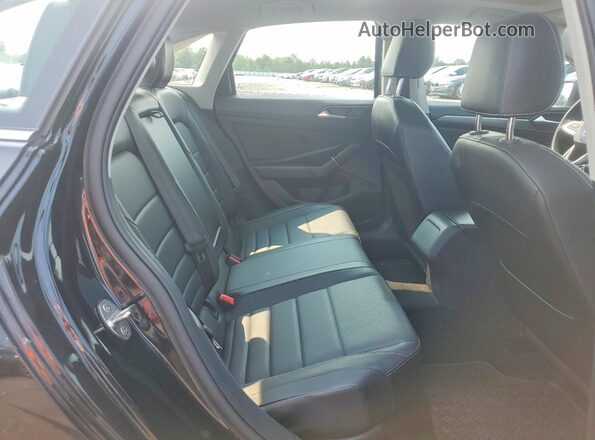 3VW7M7BU0NM007673 2022 VOLKSWAGEN JETTA Black Հետևի նստատեղերի տեսք