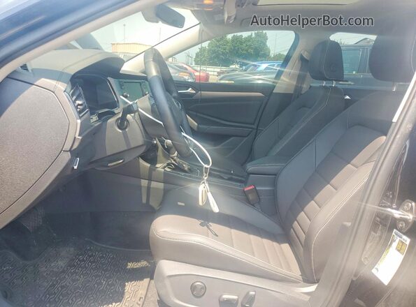 3VW7M7BU0PM055709 2023 VOLKSWAGEN JETTA Black Widok wnętrza z przodu