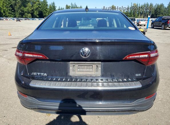 3VW7M7BU0RM019053 2024 VOLKSWAGEN JETTA Black Вид ззаду