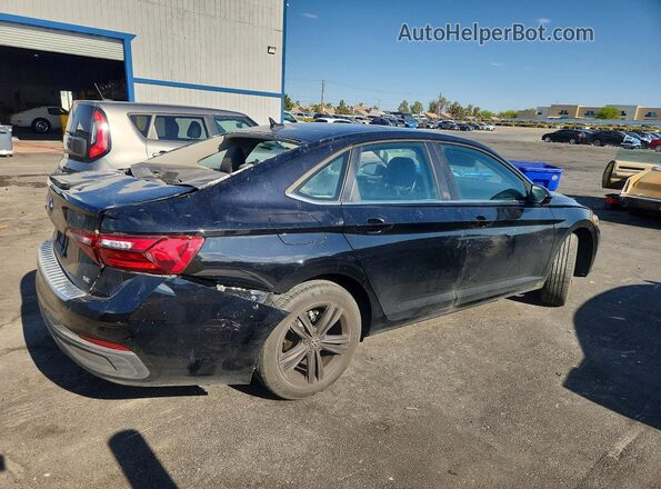 3VW7M7BU0RM071945 2024 VOLKSWAGEN JETTA Черный Задняя правая четверть