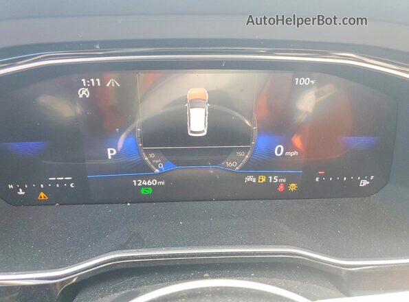 3VW7M7BU0RM071945 2024 VOLKSWAGEN JETTA Черный Вид щитка приборов